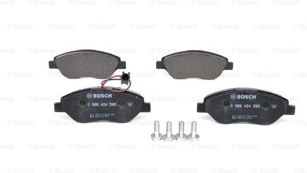 Brake Pad Set, disc brake 0986424595