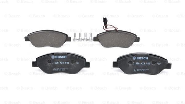Brake Pad Set, disc brake 0986424595 - image 3