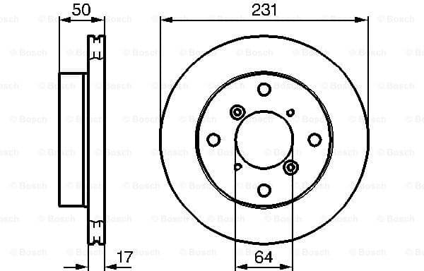 Brake Disc 0986478721