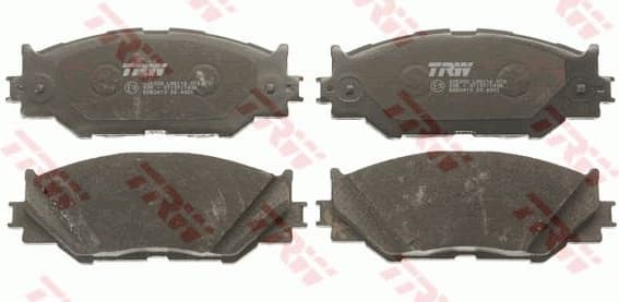 Brake Pad Set, disc brake COTEC GDB3410 - image 2