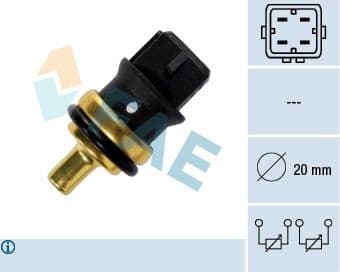 Sensor, coolant temperature 33785