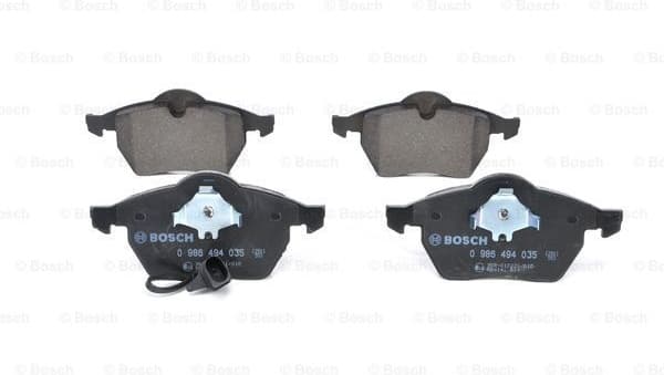 Brake Pad Set, disc brake 0986494035