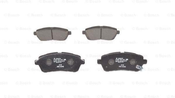 Brake Pad Set, disc brake 0986494574 - image 4