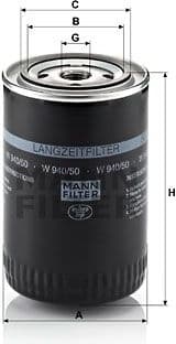 Oil Filter W940/50