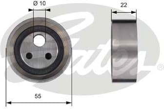 Tensioner Pulley, timing belt PowerGrip™ T41155