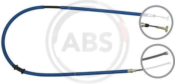 Cable Pull, parking brake K18197