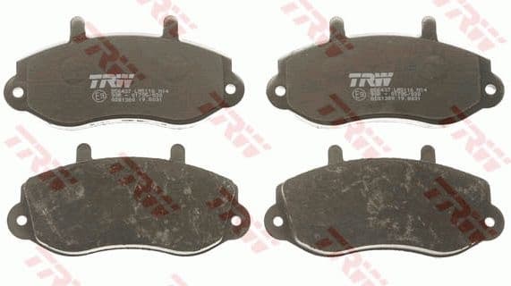Brake Pad Set, disc brake COTEC GDB1380 - image 2