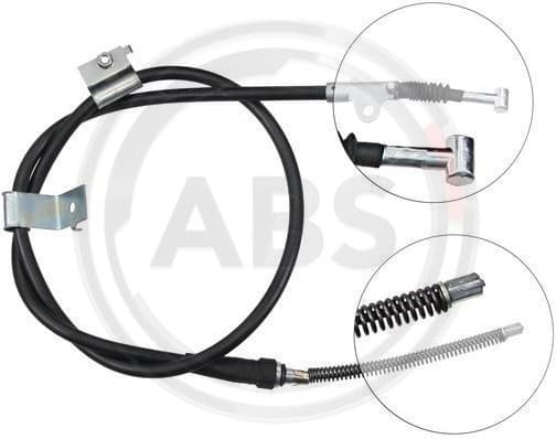 Cable Pull, parking brake K17608