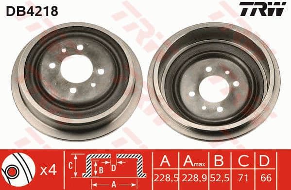 Brake Drum DB4218