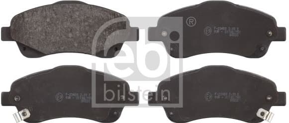 Brake Pad Set, disc brake 16653