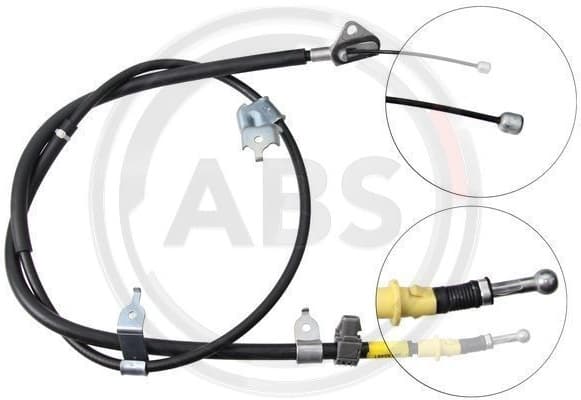 Cable Pull, parking brake K16538