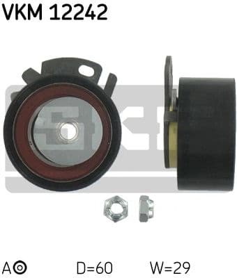 Tensioner Pulley, timing belt VKM 12242