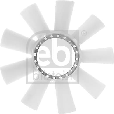 Fan Wheel, engine cooling 15876