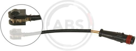 Warning Contact, brake pad wear 39634