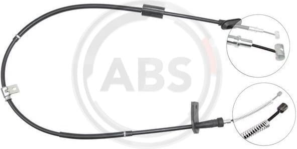 Cable Pull, parking brake K18737