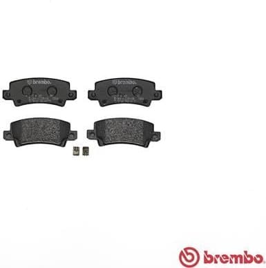 Brake pads rear, Top Quality P83065 - image 2