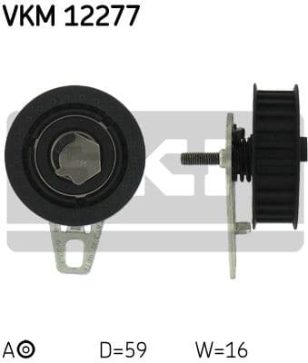 Tensioner Pulley, timing belt VKM 12277
