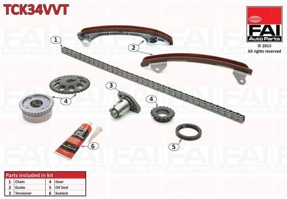 Timing Chain Kit TCK34VVT