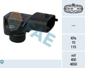Sensor, intake manifold pressure 15125