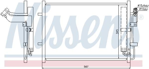 Condenser, air conditioning ** FIRST FIT ** 940148