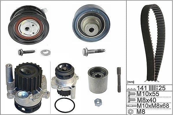 Water Pump & Timing Belt Kit 530036132