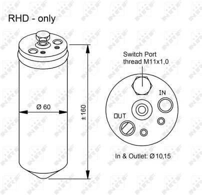 Dryer, air conditioning EASY FIT 33320
