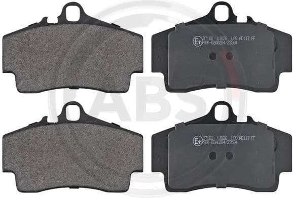 Brake Pad Set, disc brake 37102