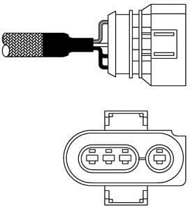 Oxygen Sensor ES10979-12B1