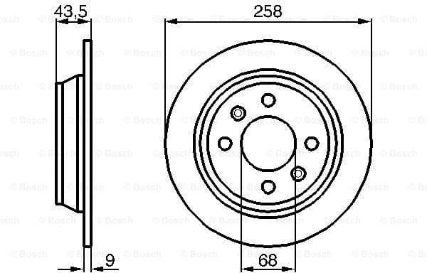 Brake Disc 0986478374 - image 2