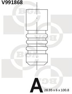 Valve exhaust V991868 - image 2