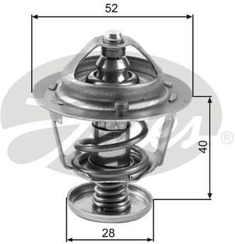 Thermostat, coolant TH24782G1