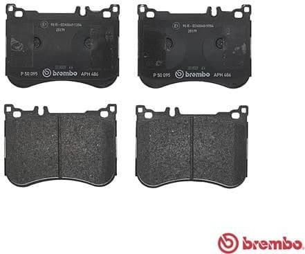 Brake Pad Set, disc brake PRIME LINE P50095 - image 2