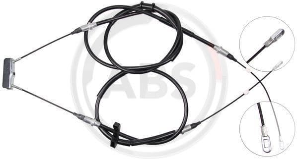 Cable Pull, parking brake K19156