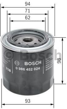 Oil Filter 0986452024 - image 5