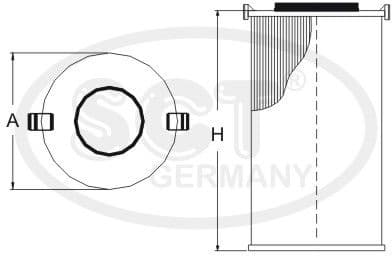 Filter cabin SA1125 - image 2