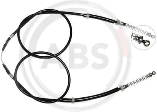 Cable Pull, parking brake K10225