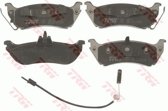 Brake Pad Set, disc brake COTEC GDB1456 - image 2
