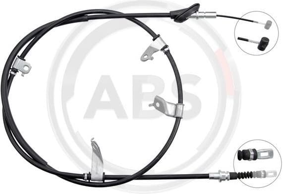 Cable Pull, parking brake K17265