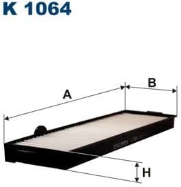 Filter, cabin air K1064