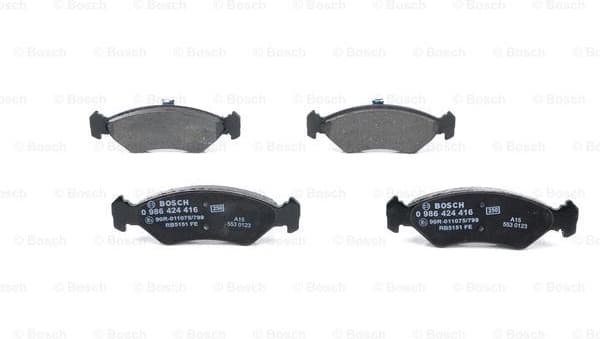 Brake Pad Set, disc brake 0986424416 - image 3