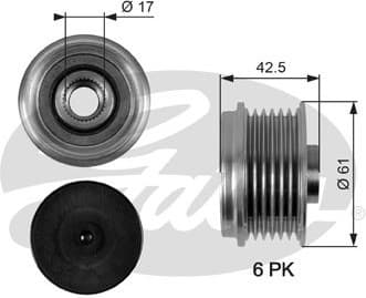 Alternator Freewheel Clutch DriveAlign™ OAP7043