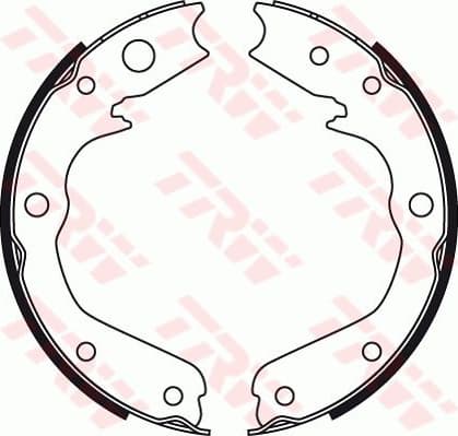 Brake Shoe Set, parking brake GS8497