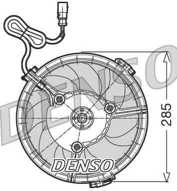 Fan, engine cooling DER02005