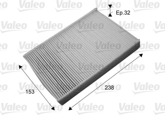 Filter, cabin air VALEO ESSENTIAL 715721