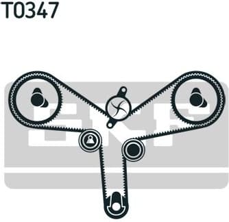 Timing Belt Kit VKMA 95681 - image 2