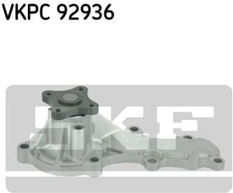 Water Pump, engine cooling VKPC 92936