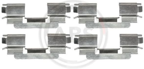 Accessory Kit, disc brake pad 1216Q