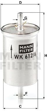 Fuel Filter WK612/6