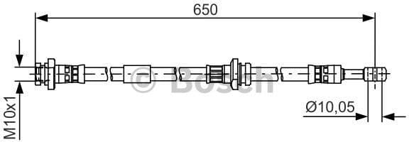 Brake Hose 1987481476 - image 2
