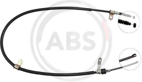 Cable Pull, parking brake K10457